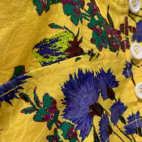 Tracy Reese Wild Orchid Crop Top - Picture 6 of 7